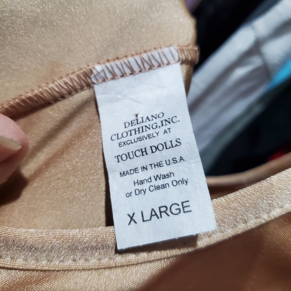 Deliano Miami 🌴 Body Suit full length Flesh Color Size XL 👌 L👀K 🌴 STRETCHY - Picture 7 of 11